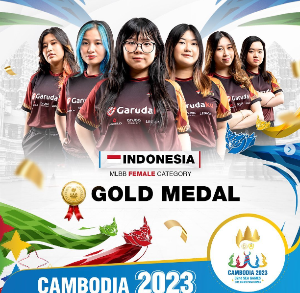 Menjadi Juara Di SEA Games 2023 Kamboja, Rekor Pertama Kali Indonesia Mendapatkan Emas Di Cabang Olahraga E-Sports MLBB