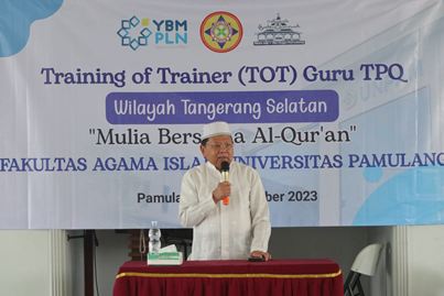 FAI UNPAM Gelar TOT Guru TPQ untuk Meningkatkan Kualitas Pendidikan Al-Qur’an